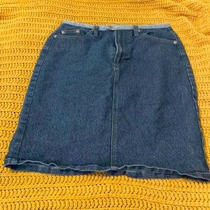 Canyon River Blues Stretch Denim Skirt
